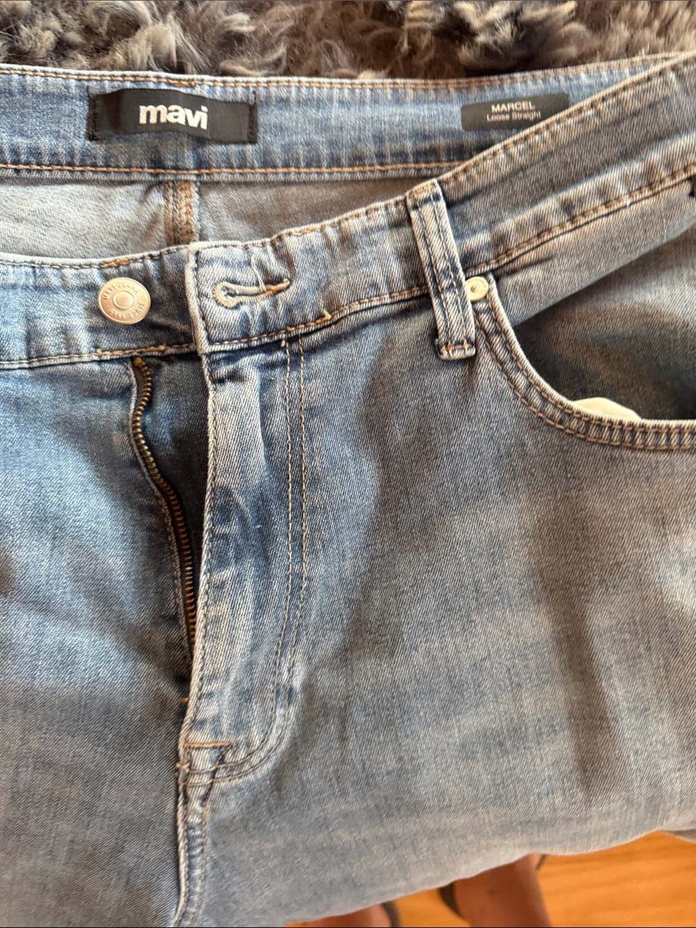 Mavi Light Blue Relaxed Fit Men’s Jeans 34x32